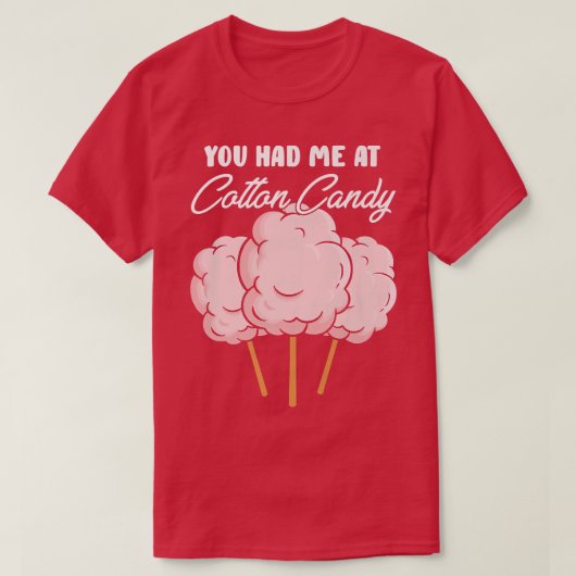 Grappig dat je me had bij Cotton Sugary Puffy Dess T-shirt (Design voorkant)