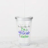 Grappig dat je me niet kan schelen... acryl drinkbeker (Voorkant)