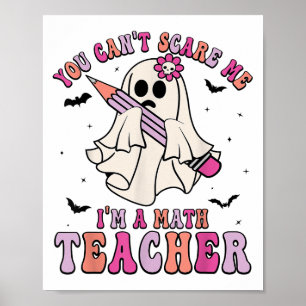 Grappig dat je me niet kunt zien Ik ben een Wiskun Poster