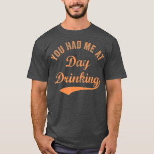 Grappig dat je me op de dag Drink Retro Bes T-shirt