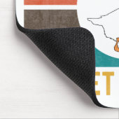 Grappig dat je met de honk de bal krijgt. muismat (Hoek)