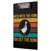 Grappig dat je met de honk de bonk krijgt klembord (Links)