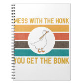 Grappig dat je met de honk de bonk krijgt notitieboek (Voorkant)