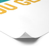 Grappig dat je met de honk de bonk krijgt poster (Hoek)