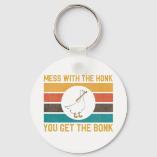 Grappig dat je met de honk de bonk krijgt sleutelhanger