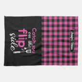 Grappig dat je met de kookpan op de klevende zijka theedoek (Horizontaal)