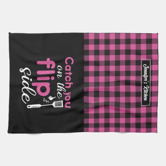 Grappig dat je met de kookpan op de klevende zijka theedoek (Horizontaal)