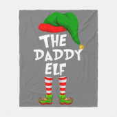 Grappig dat je met kerstmis kunt praten... fleece deken (Voorkant)