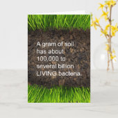 Grappig dat je net zo oud bent als vuil met feiten kaart (Gele Bloem)