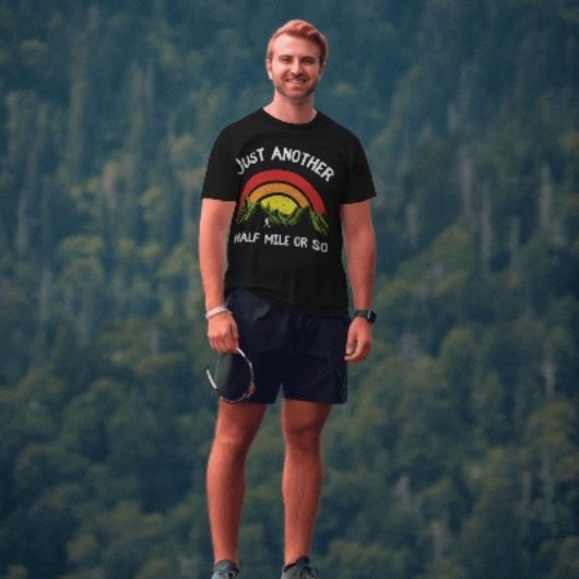 Grappig dat je nog een half miljoen klimt. t-shirt