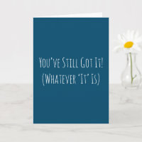 Grappig dat je nog jarig bent