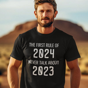 Grappig dat je nooit praat over 2020-regel  2021 t-shirt