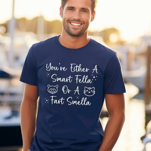 Grappig dat je ofwel een slimme Rudy Pet Farting M T-shirt