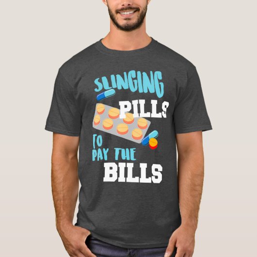 Grappig dat je pillen koopt om de Bills Cool Gift  T-shirt (Voorkant)