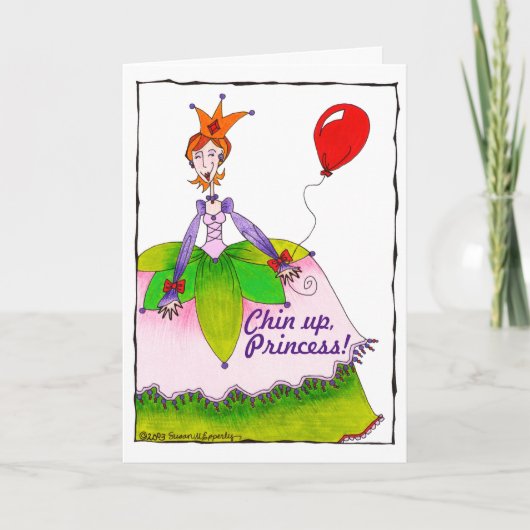 Grappig dat je prinses opvoedt kaart (Voorkant)