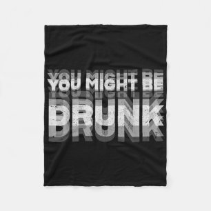 Grappig dat je  retro Drink wordt Fleece Deken