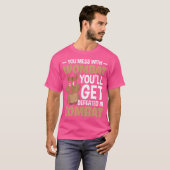 Grappig dat je rommelt met Wombat, dan krijg je ee T-shirt (Voorkant volledig)