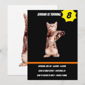 Grappig dat je speelse kitten hebt kaart (Voorkant / Achterkant)