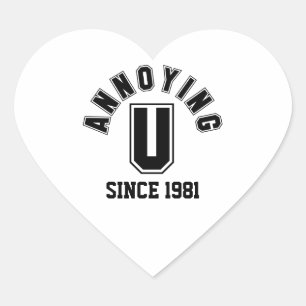 Grappig dat je Stickers irriteert, zwart