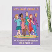 Grappig dat je Team Conga Kaart verlaat (Voorkant)