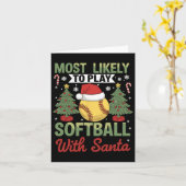 Grappig dat je waarschijnlijk softbal speelt met S Kaart (Gele Bloem)