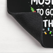 Grappig dat je waarschijnlijk Vist met kerstmis Muismat (Hoek)