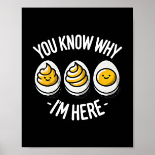 Grappig dat je weet waarom ik hier ben Duivelsei F Poster