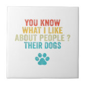 Grappig dat je weet wat ik leuk vind aan mensen me tegeltje (Voorkant)