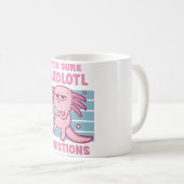Grappig dat je zeker Axolotl vragen pun Koffiemok (Voorkant rechts)
