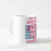 Grappig dat je zeker Axolotl vragen pun Koffiemok (Voorkant links)