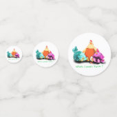 Grappig dat kippen eieren wachten tot ze naar Hatc Confetti (Voorkanten)