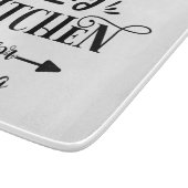 Grappig dat mijn keuken danst snijplank (Hoek)