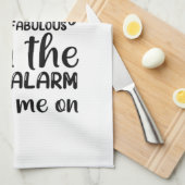 Grappig dat mijn koken zo geweldig is als keukenha theedoek (Quarter Fold)