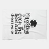 Grappig dat mijn koken zo geweldig is als keukenha theedoek (Horizontaal)