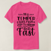 Grappig dat mijn temperatuur van nul naar de gevan t-shirt (Design voorkant)