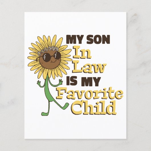 Grappig dat mijn zoon in de wet mijn favoriete kin (Voorkant)