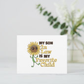 Grappig dat mijn zoon in de wet mijn favoriete kin feestdagenkaart (Staand voorkant)