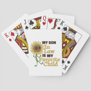 Grappig dat mijn zoon in de wet mijn favoriete kin pokerkaarten