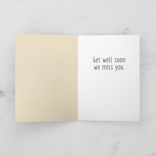 Grappig dat Muzieknoten goed van ons worden Kaart (Binnen)