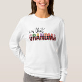 Grappig dat oma het woord kunst t-shirt (Voorkant)