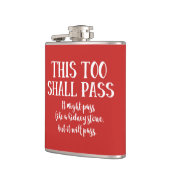 Grappig dat ook dit Motivatie citaat zal passeren Heupfles (Links)