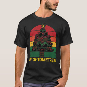 Grappig dat Opticians kerstboombril eten. Oh T-shirt