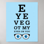 Grappig dat Opticien op je let Poster (Voorkant)