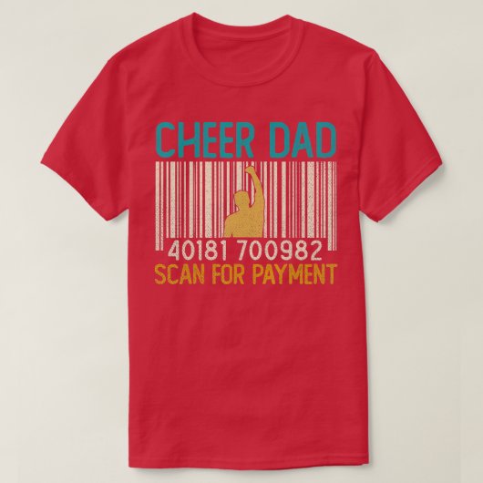 Grappig dat pap zoekt naar Vaderdag Mannen T-shirt (Design voorkant)