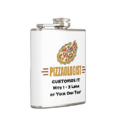 Grappig dat Pizza het personaliseert! Love Eat Piz Heupfles (Rechts)