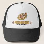 Grappig dat Pizza het personaliseert! Love Eat Piz Trucker Pet (Voorkant)