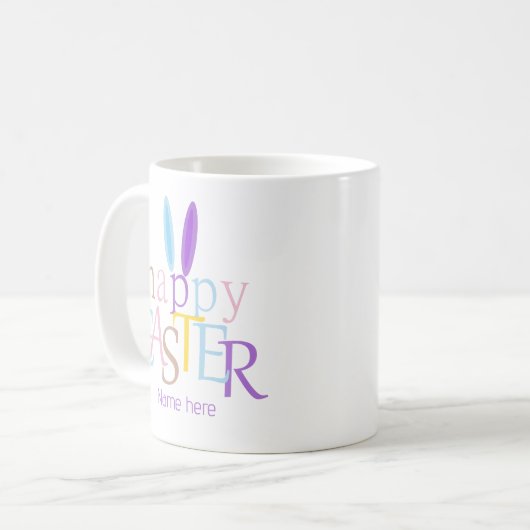 Grappig dat sommige konijntjes van je houden Happy Koffiemok (Voorkant links)