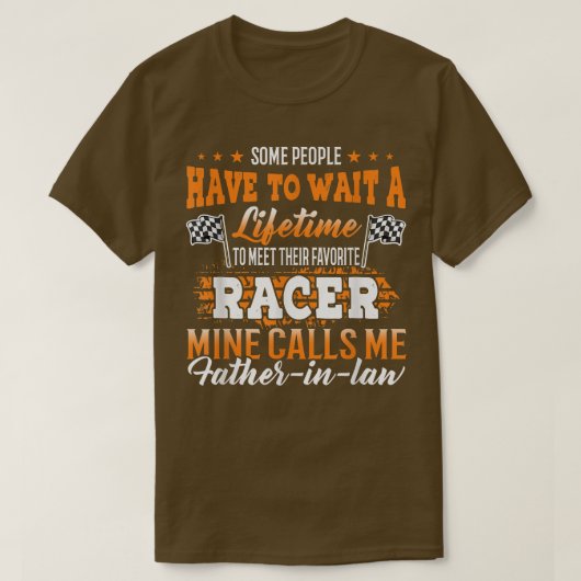 Grappig dat sommige mensen moeten wachten... t-shirt (Design voorkant)