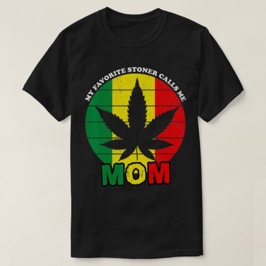 Grappig dat Stoner mijn favoriete toner geeft, noe T-shirt (Design voorkant)