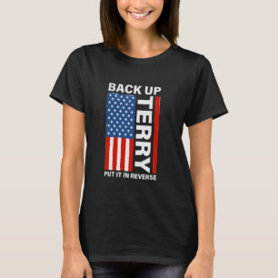 Grappig dat Terry het in omgekeerd Amerikaans heef T-shirt
